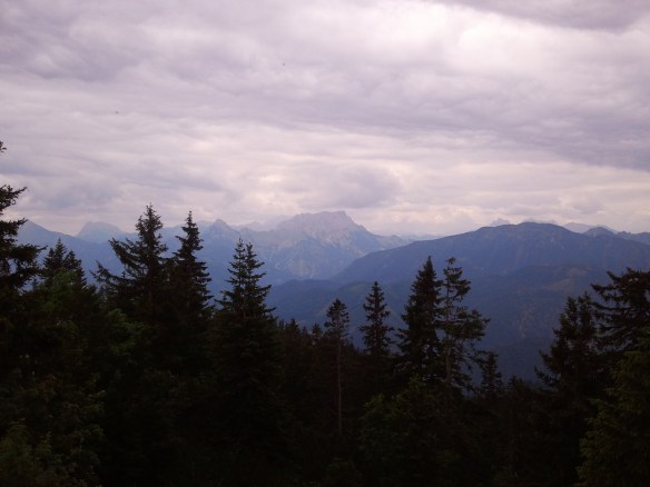 Blick vom Gipfel Richtung Süden (Gesäuse)