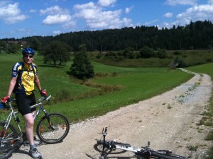 Vor der Unterführung