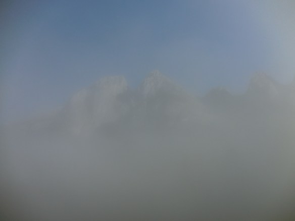 Der Nebel lichtet sich